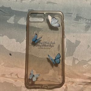 Clear Butterfly Case